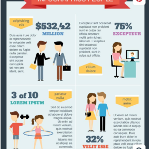 Infographic-people-set-Pro-Vector