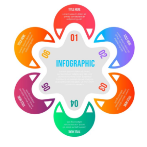 Colourful-gradient-infographic-as-a-flower