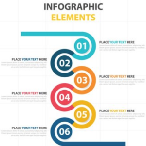 Infographi-business -template-with-circular-elements