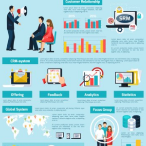 Customer-Relationship-Infographic-Set