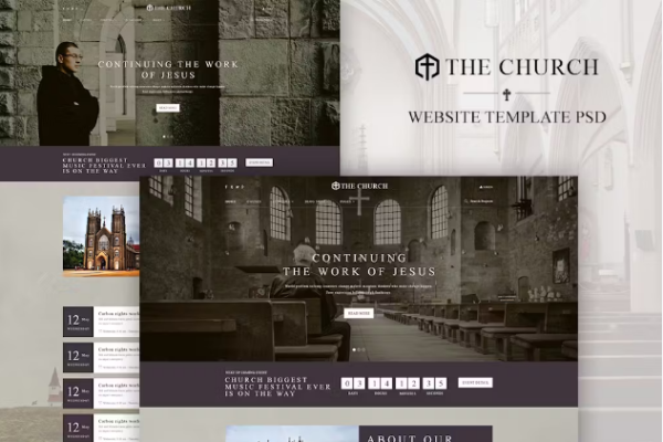 Church -WordPress-Theme-Design-+-WooCommerce