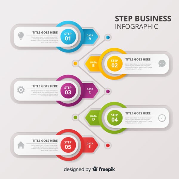 Step-business-infographic