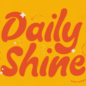 Daily-Shine-Groovy-Retro-Font