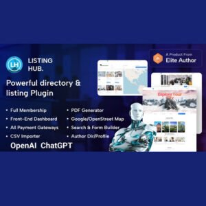 ListingHub – WordPress Business Directory Listing Plugin